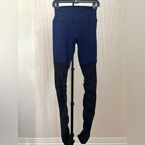 Airbrush High-Waist Highlight Goddess Legging Blue & Black
